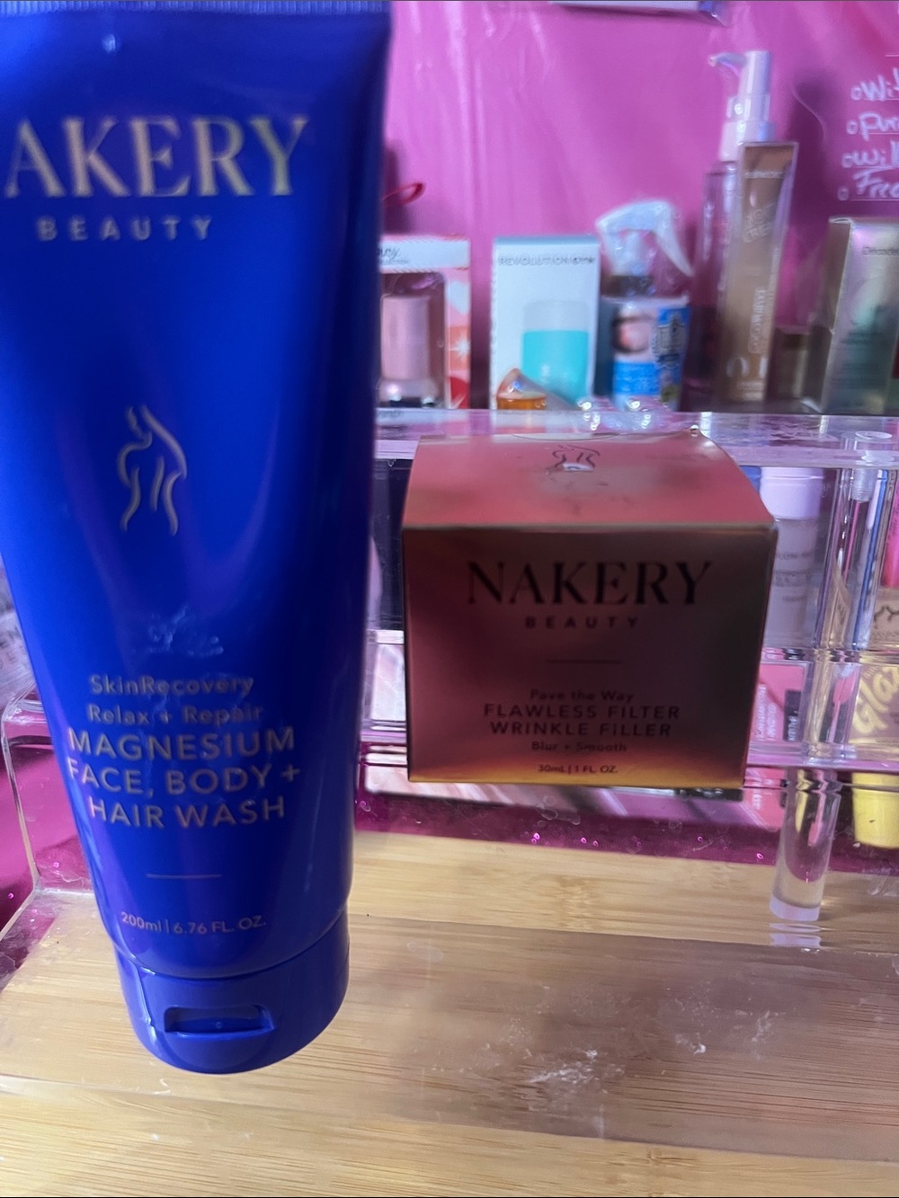 Nakery Beauty Magnesium Face, Body & Hair Wash - Blue bundle